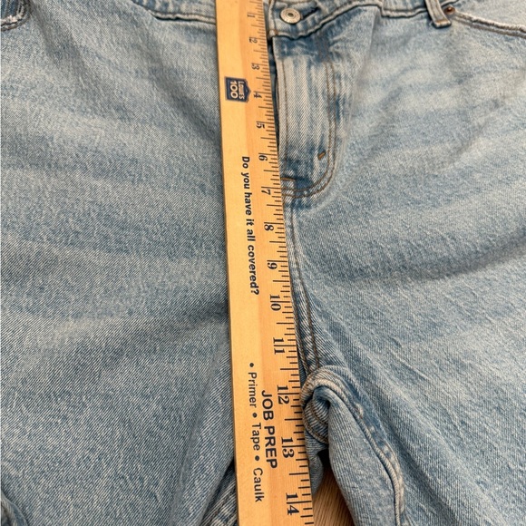 Abercrombie & Fitch Mid Rise The Straight Jean Size 37 / 24 plus size Jeans - Picture 10 of 10
